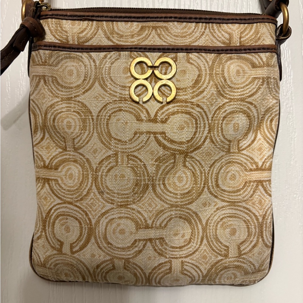 Coach Audrey OP Art Crossbody Bag - Picture 2 of 10